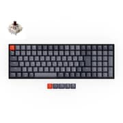 Keychron K4 ワイヤレス・メカニカルキーボード White LED - 日本語配列（テンキー付）-Gateron G Pro 茶軸 K4-A3-JIS