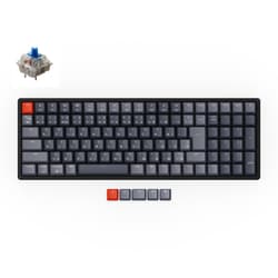 Keychron キークロン Keychron K4 ワイヤレス・メカニカルキーボード RGBライト - 日本語配列（テンキー付）-Gateron G  Pro 青軸 K4-C2-JIS 通販【全品無料配達】 - ヨドバシ.com