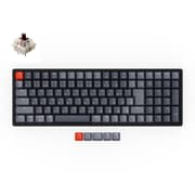 Keychron K4 ワイヤレス・メカニカルキーボード RGBライト - 日本語配列（テンキー付）-Gateron G Pro 茶軸 K4-C3-JIS