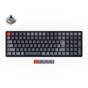 Keychron K4 ワイヤレス・メカニカルキーボード ホットスワップRGBライト - 日本語配列（テンキー付）-Gateron G Pro 青軸 K4-J2-JIS