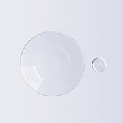 HOME FRAGRANCE TOOL 吹きガラス香皿とハンドメイドビーズ香立てのセット クリア×クリア
