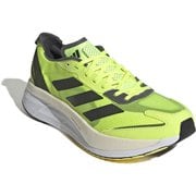 アディゼロ ボストン11M ADIZERO BOSTON 11 M GX6650 ソーラーイエロー/ナイトメタリック/ビームイエロー 26cm [ランニングシューズ メンズ]