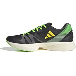 adidas アディゼロタクミセン8ブラック/グリーン 25.5 adidas アディダス ランニングシューズ アディゼロ タクミ セン