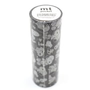 マスキングテープ mt pocket Peanuts モノトーンパターンスヌーピー MTPOCT014
