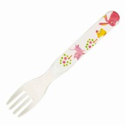 フォーク 14cm 子供用食器 プラスチック ハナ RB-17131