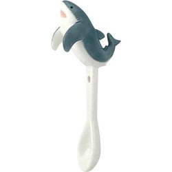 スプーン 11cm るんるんまりん 陶器 ホオジロザメ MG-79594