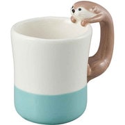 マグカップ 200ml カワウソ 陶器 ラテ KW-92512