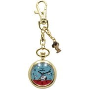 スヌーピー チャームツキ キーホルダーウォッチ ブルー 34mm PNT008-3