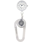 カラビナデジタルウォッチ ホワイト 10BAR 38mm DT163-1WH