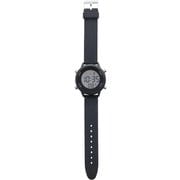 デジタルウォッチ シリコンバンド ブラック 40mm YM036-3BK