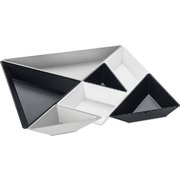 KOZIOL TANGRAM セパレートプレート ブラック
