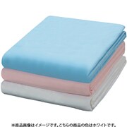 綿100%敷布団用シーツ ワイド&ロング 同色4枚組 シングル ホワイト FL0407230