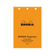 Rhodia オーガナイザーレフィル ベラム 方眼5x5 cf11ogzref-55