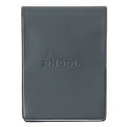 cf11icdgy ロディア11 インカラー PVCカバー付き メモ帳 No.11 A7サイズ相当（7.4×10.5cm） ダークグレー