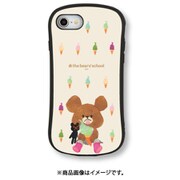 KG-268A [iPhone SE （第3世代/第2世代）/8/7/6s/6対応 ハイブリッドガラスケース くまのがっこう アイスクリーム]