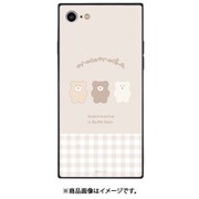 MOCO-01A [iPhone SE （第3世代/第2世代）/8/7対応 スクエアガラスケース ほっこりモコモカ フレンズ]
