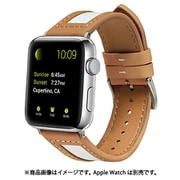 ESP02052-38LBR [Apple Watch Band 38/40/41mm用 Canvas Conbi ライトブラウン]