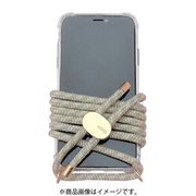 IPSE3CN-OC [ショルダーストラップ付クリアケース iPhone SEシリーズ用/ カラー Oatmeal Cream/ARNO]