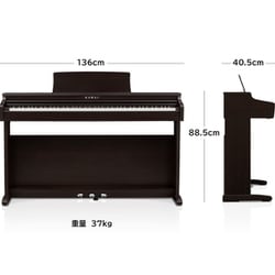 ヨドバシ.com - 河合楽器 KAWAI 電子ピアノ 88鍵 プレミアム