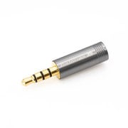 Pentaconn(ペンタコン)シリーズ 3.5mm4極 自作用プラグ OFC ストレート型 NBP1-13-004