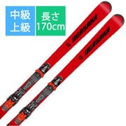 スキー板「オガサカ Keo's KS-NS/RD 170cm」+ビンディング「チロリア PRD12 GW BK/RD/WT」セット [22-23モデル 中級・上級]