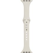 CWBSS-AW02WHT [Slim Silicone Band（スリムシリコンバンド） for Apple Watch （41/40/38mm） スターリーホワイト]