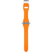 CWBBN-AW02NOG [サステナブルレザーバンド Baby Neon Genuine Leather Watchband Apple Watch（41/40/38mm） ネオンオレンジ]