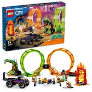 60339 LEGO（レゴ） シティ ダブルループ・スタントアリーナ [ブロック玩具]