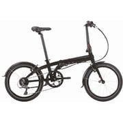 折りたたみ自転車 LINK D8(リンク D8) 20インチ(406) 8段変速 マットブラック/リフレックスグレー(リフレックスレッド) 22LID8CMBL
