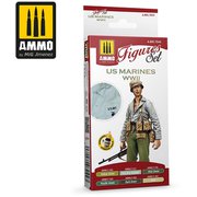 AMO-7044 WW.II 米海兵隊 カラーセット [プラモデル用塗料]