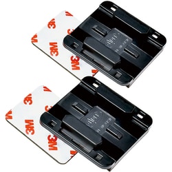 日本製 カーブベースマウント 2枚セット（3M両面テープ付） GLD6755GP11J