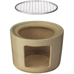 ちょっこっと陶器 コンロセット ベージュ 4181