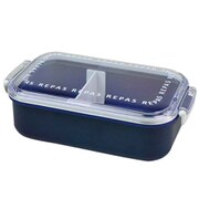 弁当箱 1段 650ml レクタングル ルパ ネイビー TBB-061