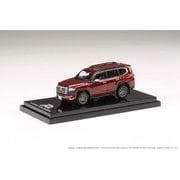 HJ641050AR 1/64 トヨタ ランドクルーザー JA300W ZX ダークレッドマイカメタリック/ブラック内装 [ダイキャストミニカー]