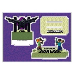 マインクラフト アクリルジオラマ エンダードラゴン [キャラクターグッズ]