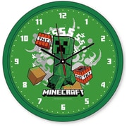 キャラクターグッズ マインクラフト ウォールクロック クリーパー