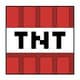 マインクラフト スクエアコースター TNT [キャラクターグッズ]