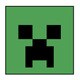 マインクラフト スクエアコースター クリーパー [キャラクターグッズ]