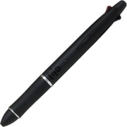 多機能ペン Dr.グリップ 4+1 油性ボールペン 0.5mm 極細 黒・赤・青・緑 シャープ0.5mm ブラック BKHDF1SEF-B