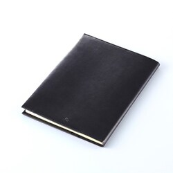 PUレザー A4ノートカバー ブラック GPU-A4NC-01