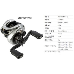 ヨドバシ.com - アブ・ガルシア ZENON（ゼノン） MG7-L 通販