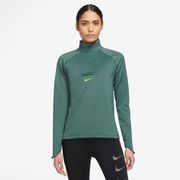 ウィメンズ DF エレメント トレイル ミッドレイヤー L/S トップ DM7569 361 BICOASTAL/GHOST GREEN/GHOST GREEN Mサイズ [ランニングウェア シャツ レディース]