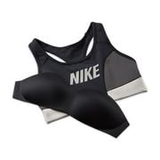 AS W NK DF SWSH LOGO CB BRA DQ5135 010 BLACK/DK SMOKE GREY/LT IRON ORE Mサイズ [スポーツブラ]