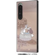 IQ-DXP1M4K3TB/WN1 [Xperia 1 IV 耐衝撃ハイブリッドケース KAKU ディズニーキャラクター わんわん物語 名作]