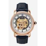 A0031 C1 D1 H1 S8 B3 Arabesque Collection カスタムウォッチ 自動巻き メンズ / ケース:RG / ダイアル:ゴールド・アラビア数字(1) / ハンズ:ローズゴールド / ストラップ:Imperatore ダークブルー / Dバックル:ローズゴールド