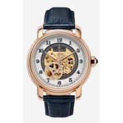 A0055 C1 D1 H1 S14 B3 Arabesque Collection カスタムウォッチ 自動巻き メンズ / ケース:RG / ダイアル:ゴールド・アラビア数字(1) / ハンズ:ローズゴールド / ストラップ:Imperatore ブルー / Dバックル:ローズゴールド