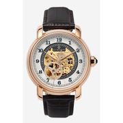 A0058 C1 D1 H1 S15 B2 Arabesque Collection カスタムウォッチ 自動巻き メンズ / ケース:RG / ダイアル:ゴールド・アラビア数字(1) / ハンズ:ローズゴールド / ストラップ:Nobilta ディープブラウン / ピンバックル:ステンレスシルバー