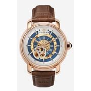 A0313 C1 D3 H1 S7 B1 Arabesque Collection カスタムウォッチ 自動巻き メンズ / ケース:RG / ダイアル:ゴールド・ブルー / ハンズ:ローズゴールド / ストラップ:Imperatore ブラウン・ウォータープルーフ / ピンバックル:ローズゴールド