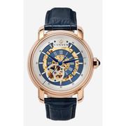 A0415 C1 D3 H2 S14 B3 Arabesque Collection カスタムウォッチ 自動巻き メンズ / ケース:RG / ダイアル:ゴールド・ブルー / ハンズ:ブルー / ストラップ:Imperatore ブルー / Dバックル:ローズゴールド
