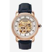 A0463 C1 D4 H1 S8 B3 Arabesque Collection カスタムウォッチ 自動巻き メンズ / ケース:RG / ダイアル:ゴールド・アラビア数字(2) / ハンズ:ローズゴールド / ストラップ:Imperatore ダークブルー / Dバックル:ローズゴールド